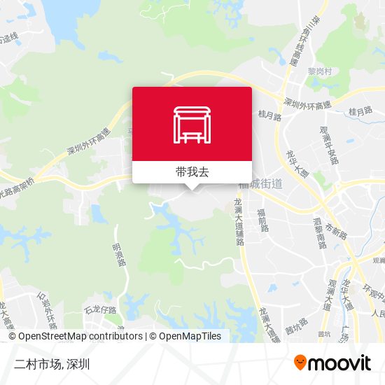 二村市场地图