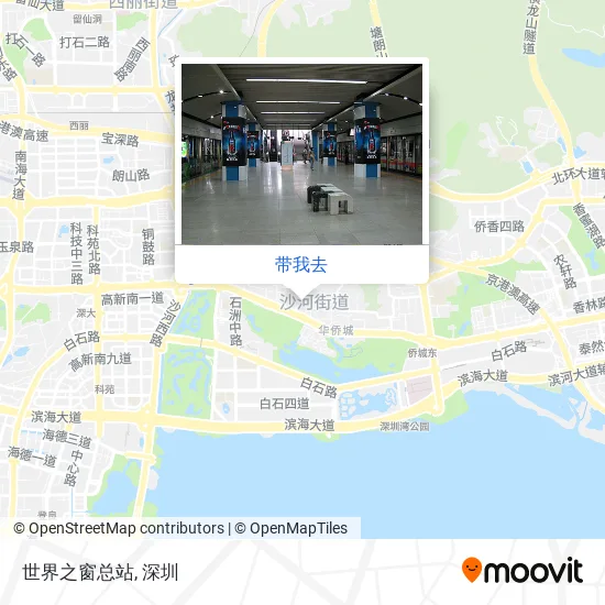 世界之窗总站地图