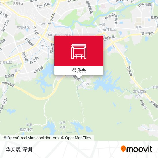 华安居地图