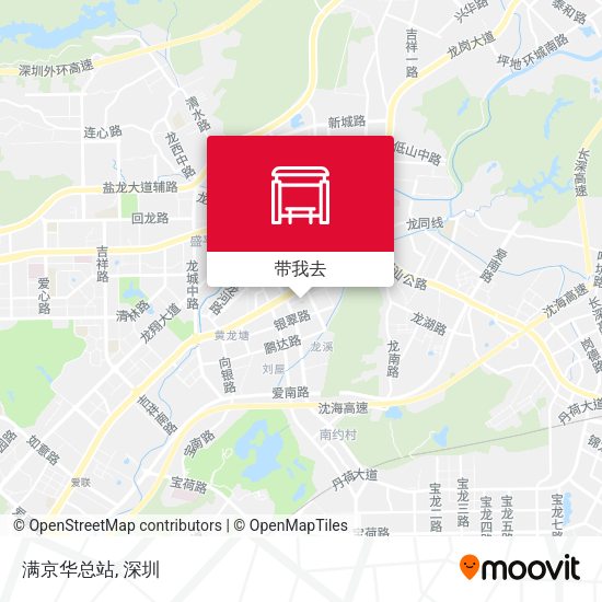 满京华总站地图