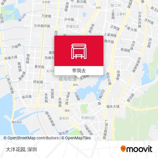 大洋花园地图