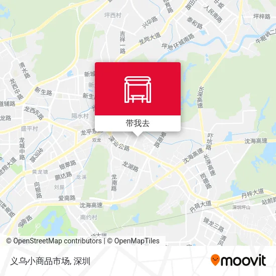 义乌小商品市场地图