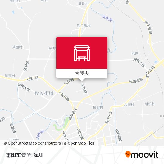 惠阳车管所地图