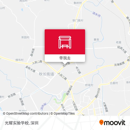 光耀实验学校地图