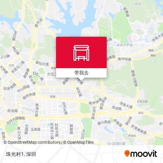 珠光村1地图