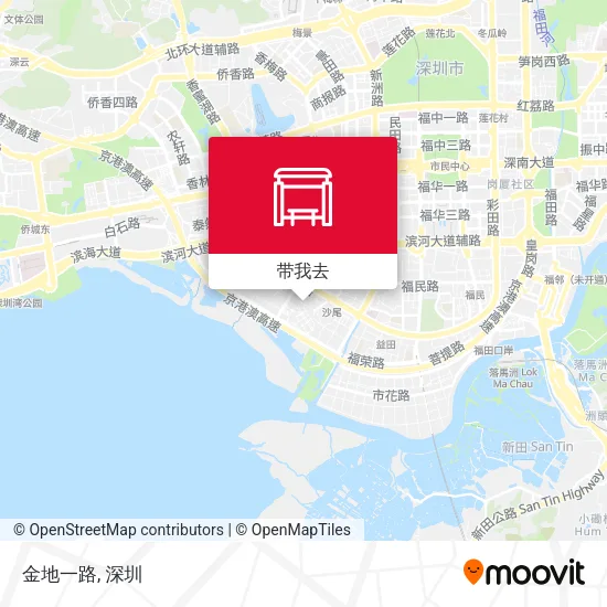 金地一路地图