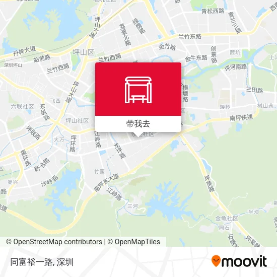 同富裕一路地图