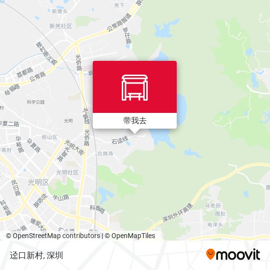 迳口新村地图