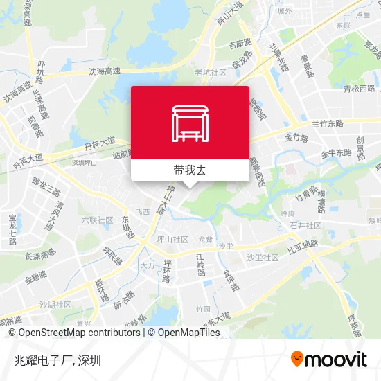 兆耀电子厂地图