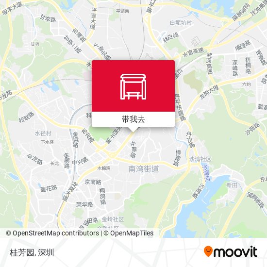 桂芳园地图