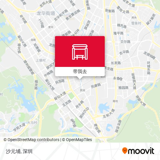 沙元埔地图