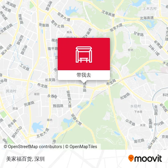 美家福百货地图
