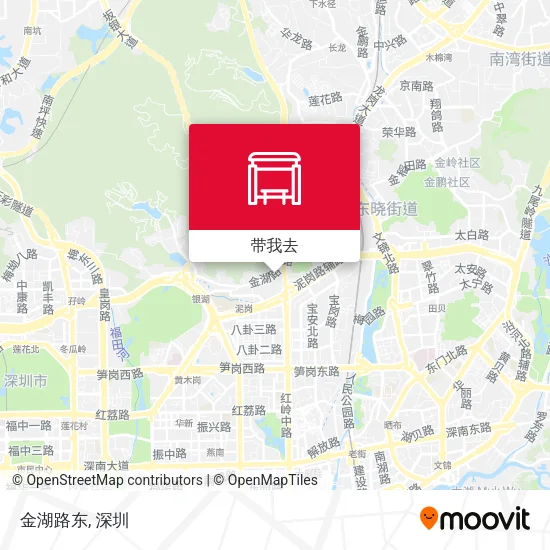 金湖路东地图