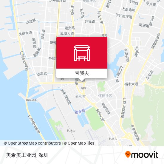 美希美工业园地图