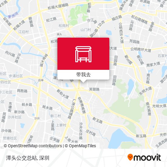 潭头公交总站地图