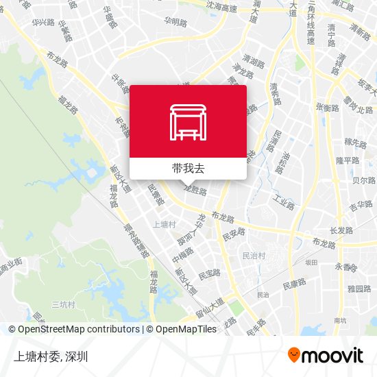 上塘村委地图