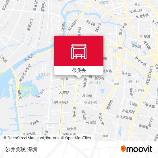 沙井美联地图