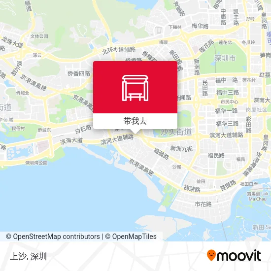 上沙地图