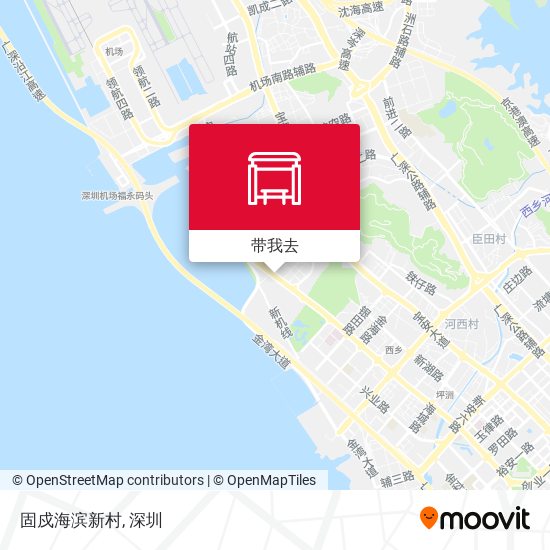 固戍海滨新村地图