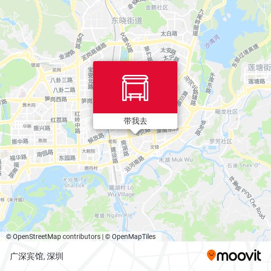 广深宾馆地图