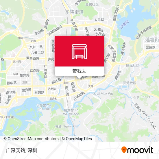 广深宾馆地图