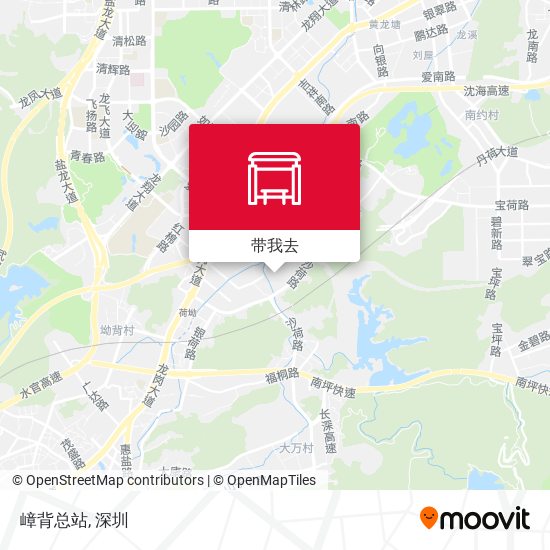 嶂背总站地图