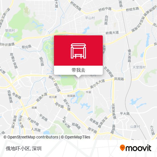 俄地吓小区地图