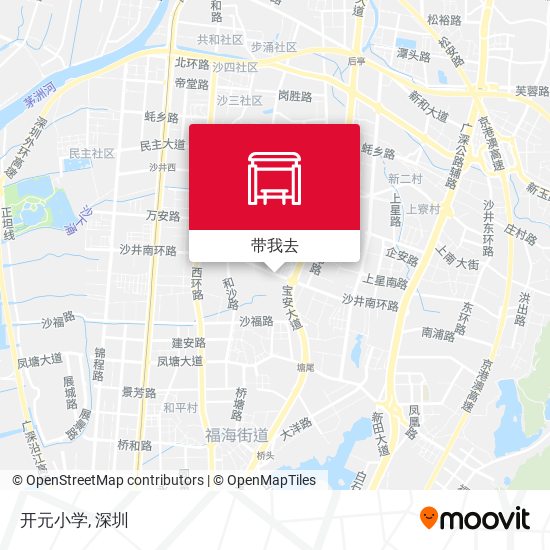 开元小学地图