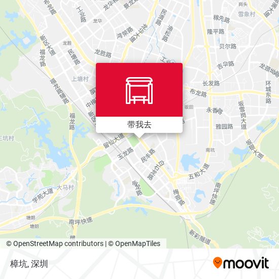 樟坑地图