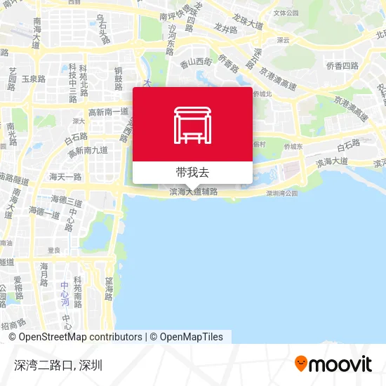 深湾二路口地图