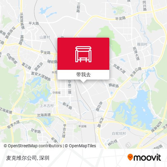 麦克维尔公司地图