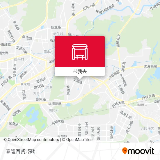 泰隆百货地图