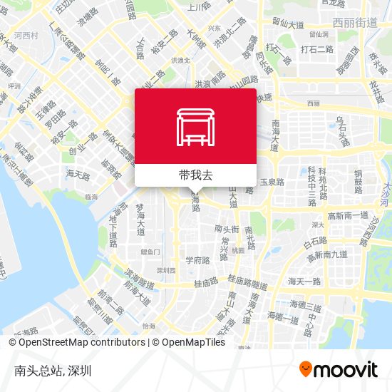 南头总站地图