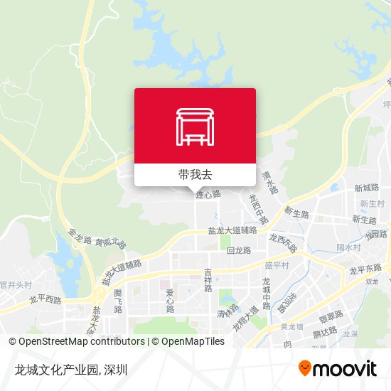 龙城文化产业园地图