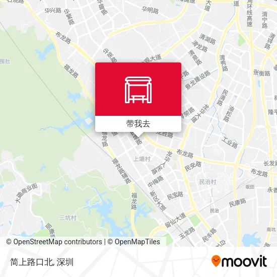 简上路口北地图