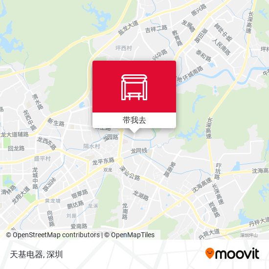 天基电器地图