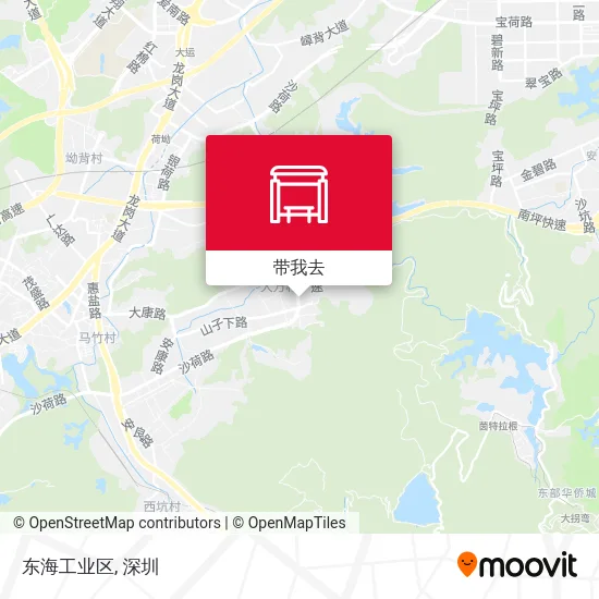 东海工业区地图