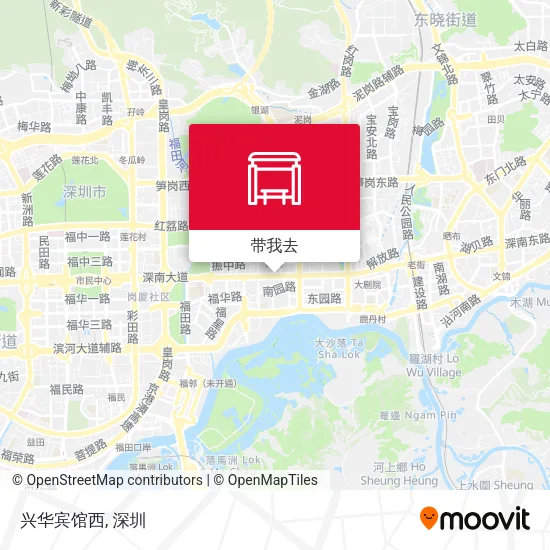 兴华宾馆西地图