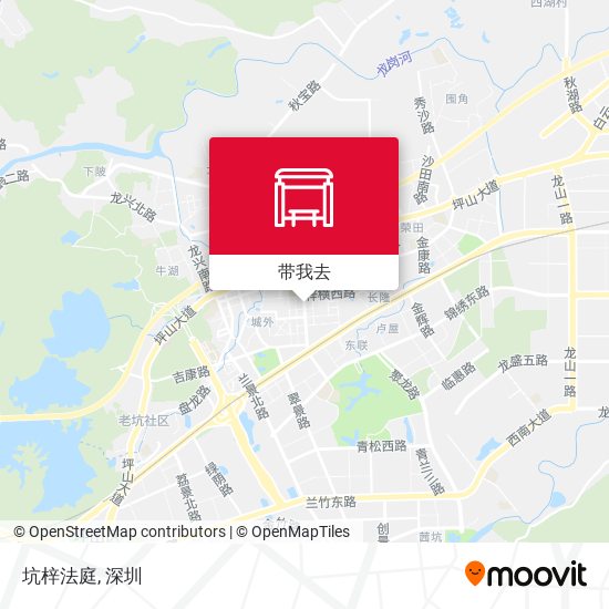 坑梓法庭地图