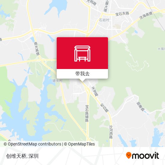 创维天桥地图