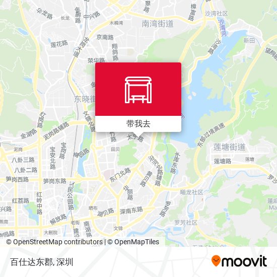 百仕达东郡地图