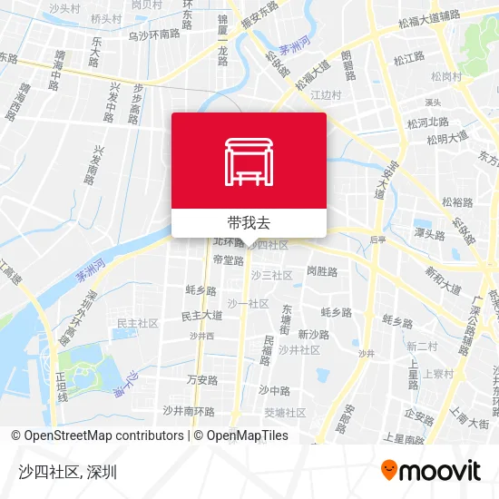 沙四社区地图