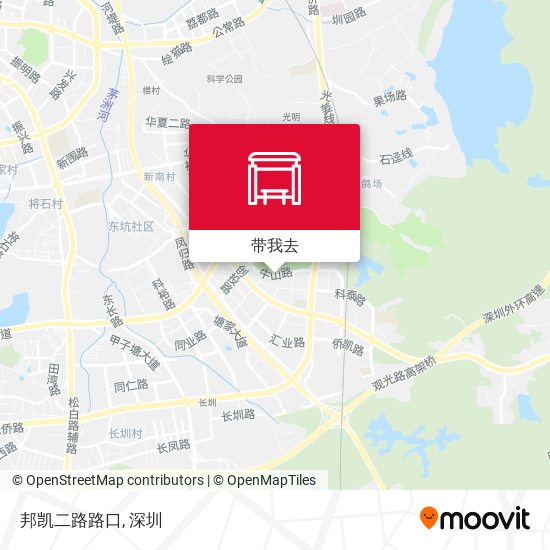 邦凯二路路口地图