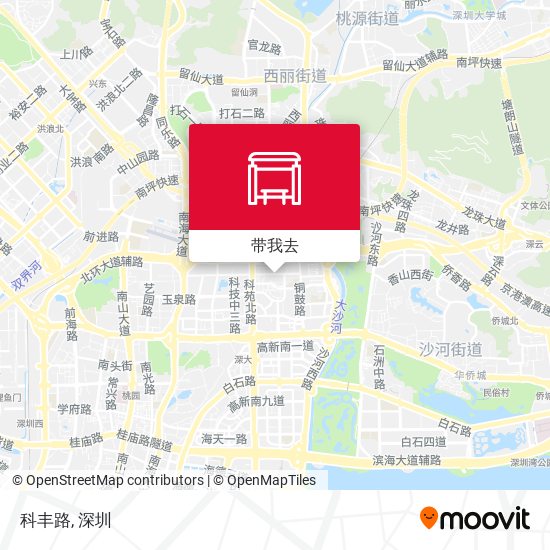 科丰路地图