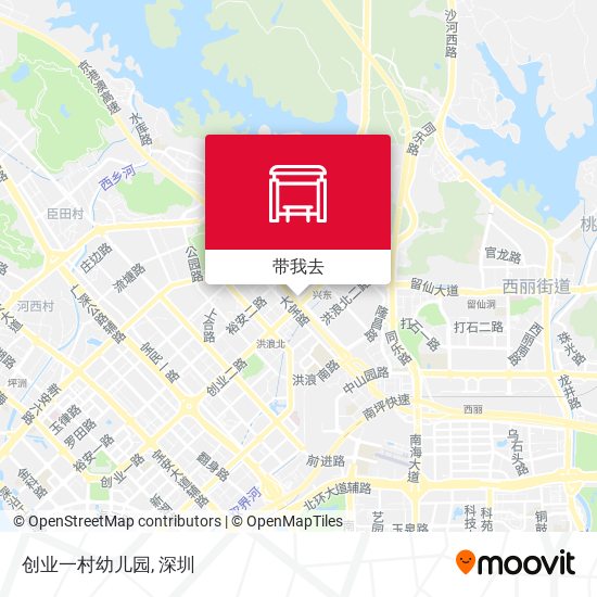 创业一村幼儿园地图