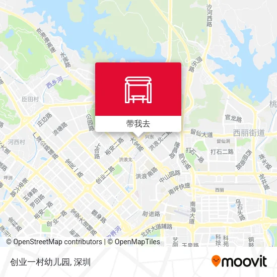 创业一村幼儿园地图