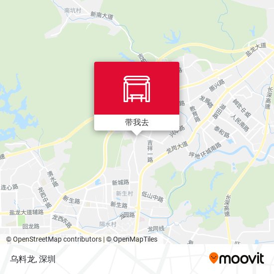 乌料龙地图