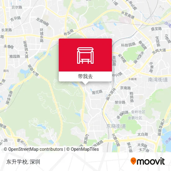 东升学校地图