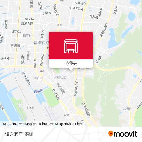 汉永酒店地图