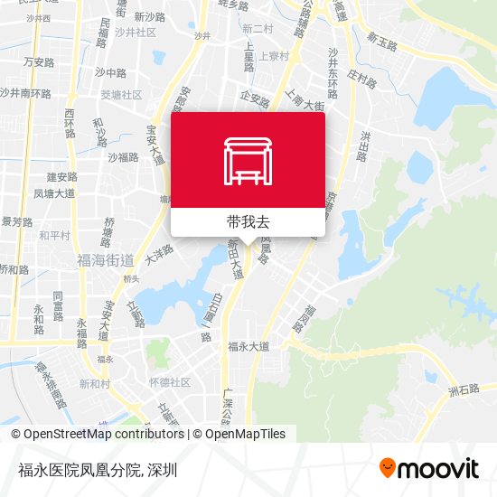 福永医院凤凰分院地图